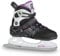 FILA SKATESFILA Damen FILA Primo Ice Lady Freizeitschlittschuh Damen Eishockey Eislaufen Edelstahlkufe Starker H, schwarz/weiß/magenta, 38.5 EU