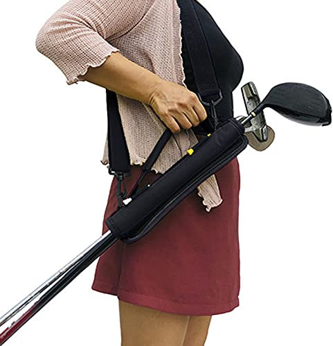 Sac de Golf Portable avec Poignée Sac de Transport Léger pour Club de Golf Sac à Bandoulière pour d'Entraînement de Golf
