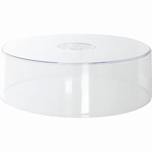 Schcneider 227160 Abdeckhaube, Glasklar, Polystyrol-Kunststoff, 300 mm Durchmesser, 100 mm Höhe