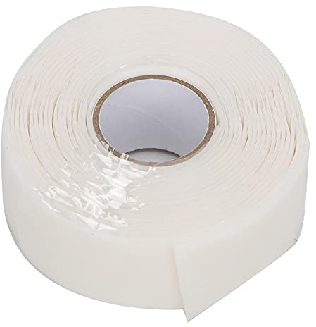 Rankomu Wasserdichtes Selbstverschweißendes Silikonband, 1 Zoll * 10 Fuß Rostband Starke Klebrigkeit Pvc Ppr Rohrreparatur Isolierband, Für Schlauchnotreparatur, Sanitärverklebung (Weiß)