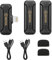 BOYA Kabelloses Dual-Lavalier-Mikrofon für iPhone 14 iPad, BY-WM3T2 D2, tragbares kabelloses Mikrofonsystem für Aufnahme, Live-Streaming, Youtube, TikTok, Facebook