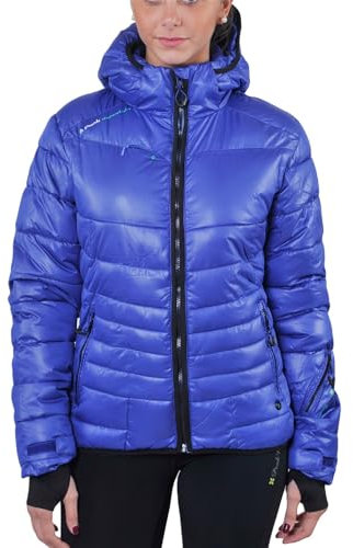 Peak Mountain Piumino da sci Donna Alpine, Morado