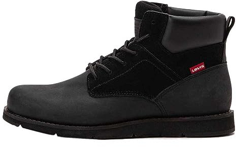 LEVI'S Jax Plus 232198-1700-559, Mens lace-up shoes, black, 45 EU