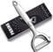 Skaaisont Potato Peeler for Kitchen, Sharp Stainless Steel Vegetable Peeler with Potato Eye Remover, Ergonomic Non-Slip Handle Y Peelers