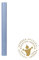 Kopschitz Kerzen Flachkopf durchgefärbte Stabkerzen Nordisch-Blau 290 x Ø 21 mm, 1 Stück