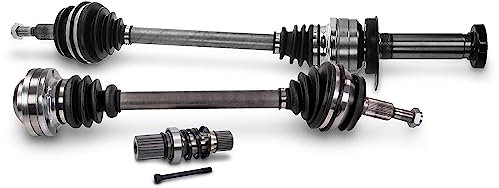 ATEC Germany 2x Antriebswelle vorne links & rechts Gelenkwelle, 1x Steckwelle Kompatibel mit VW MULTIVAN T5 (7HM, 7HN, 7HF, 7EF, 7EM, 7EN), TRANSPORTER T5