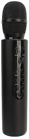 Focket Microfono Karaoke, Scheda Tipo C Microfono Wireless in Metallo per la Casa (#1)