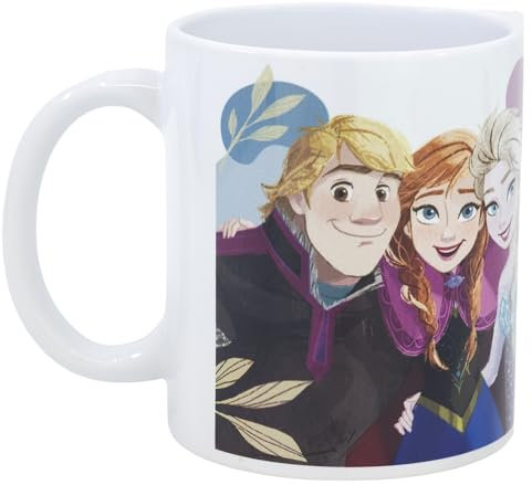 Stor Tasse à sublimation en céramique de 325 ml dans une boîte cadeau de la marque La Reine des Neiges II Design 2