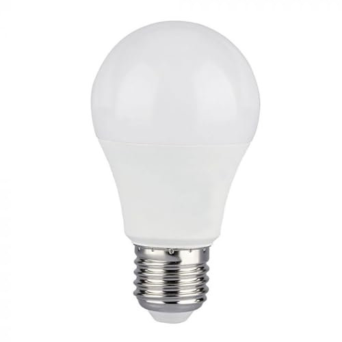 V-TAC Smart Home RGB LED Leuchtmittel 8,5 Watt dimmbar RGB Farbwechsel E27, App- Sprachsteuerung, Alexa, 806lm warmweiß - kaltweiß, DxH 6x11 cm