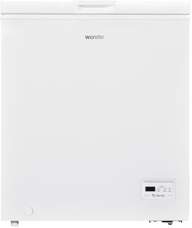 Wonder Congelador horizontal Blanco WCH1500FDC. Capacidad 142 Litros, Dual Cooling, 1 Cesta, Bajo nivel Sonoro, Eficiencia Energética Clase F