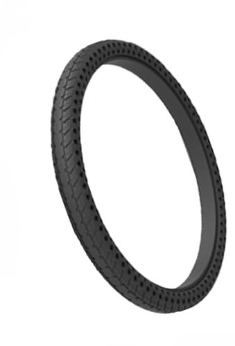 CATAZER 26x1 3/8 Fahrrad Tubeless Solid Tyre Honeycomb Tire 26 Zoll Explosionsgeschützter Anti-Pannen-Reifen