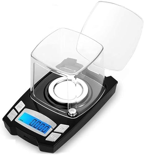 CTCOIJRN Bilancia Elettronica Portatile for pesatura del caffè con Ricarica USB Mini Bilancia Elettronica Bilancia Elettronica ad Alta precisione da 0,001 g