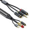 Fowecry Audio Cable - Optical & Coaxial Digital to Analog Audio Conversion Cable with 3.5mm AUX Stereo Output