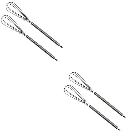 Garneck 4 Stück Mixer Für Haarfarbe Schneebesen Für Haarfärbemittel Rührbesen Zum Färben Von Haaren Küchenschneebesen Mini Werkzeug Zum Färben Von Haaren Mischer Für Haarfärbemittel
