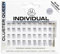 BH Los Angeles Natural Individual Lashes, um natürliche Länge hinzuzufügen, mehrere Größen enthalten, Cluster Queen