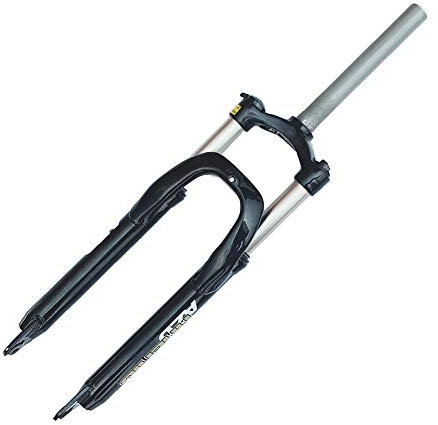 LYDBMYT Federgabel vorne, Feststellgabel mit Schulterkontrolle aus Halbaluminium, weich und hart einstellbare Vordergabel