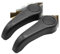 ORBANA Rejilla Ventilación Rejilla de Malla Negra desbadged, Parrilla de Malla de Parachoques Negro Mate para Seat para Leon MK2 1P 2006-2009 Rejilla Delantera