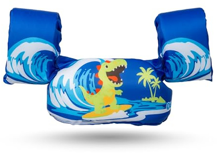 Giubbotto da Nuoto per Bambini, Braccioli di Sicurezza Cartone Animato | OSHYLE,Piscina Galleggiante per Nuoto Accessori,Imparare a Nuotare
