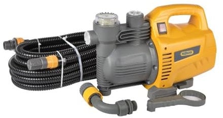 Hozelock 7606 0000 Garden Jet Pump, Yellow & Grey