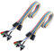 Jopto 2PCS PC Power Reset Switch HDD LED Cable Light Wire Kit 3in1 PC Desktop Case ATX Off On Switch Computer Host Motherboard Power Jumper Cable HDD LED Light With On Off Reset Restart Button