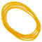 Othmro 1 unids PET Cable Envoltura de alambre trenzado expandible manga de alambre eléctrico de alta temperatura 2mx3mm amarillo