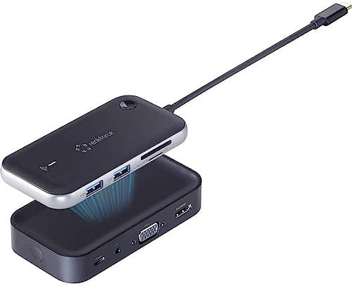 Renkforce USB-C® Dockingstation RF-HUB-810 Passend für Marke Dockingstations: Universal drahtlose Bildübertragung, Inte
