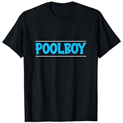 Poolboy Outfit für Poolparty oder Pooldeko Poolbauer T-Shirt