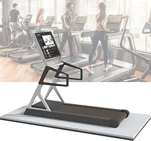 V3VOGUE Treadmill Mat, Exercise Equipment Pad, Indestructible Non-Slip Thick Workout Gym Mat, EVA Foam Anto Vibration Mat, Noise Insulation, For Treadmill, Exercise Bike And Elliptical Machine