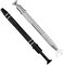 Volumoon 2 Pz Pinzetta per Gioielli e Gemme Diamante, 4 Artiglio Pick Up per Componenti Elettronici, Strumento per Afferrare Diamantate