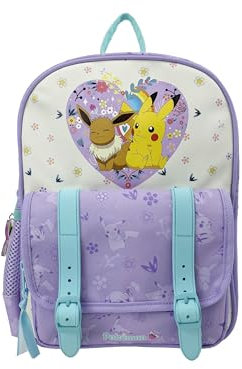 CyP Brands Pokémon, Rucksack, Taschen, Schulmaterial, Rucksack, Violett, offizielles Produkt, dunkelviolett, Estandar, Casual