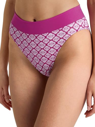 CALIDA Elastic Trend Slip Damen, mit breitem Softbund, High Waist, natürlich atmungsaktive und weiche Single Jersey-Qualität