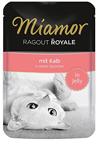 Miamor Ragout Royale Kalb 22x100g (Packung mit 2)