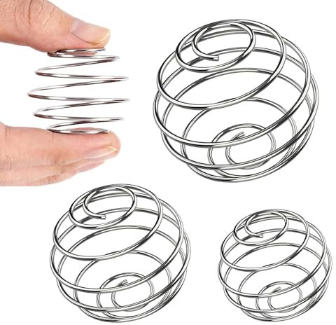 3 Pcs Stainless Steel Bottle Mixer Ball, Protein Shaker Ball, Protein Shaker Wire Whisk Milkshake Blender Balls for Blender Bottles, Bottle Shakes Formula Mixing Stirring