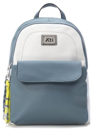 XTI - Rucksack Damen Jeansblau - Modernes und praktisches Design - Ideal für jede Gelegenheit - Modell 18440203
