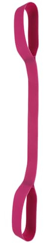 Bande de résistance Figure 8 – Bandes de bras en silicone pour exercice | Bande style menottes, étirement épaules, moulage dos, extension de poitrine | Corde de tension Fitness Course Cyclisme Gim