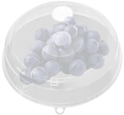 Mikrowellen-Spritzschutz, transparent, auslaufsicherer Griff | Guard Lid Cake Stand Cover for Dining Rooms,Restaurants,Hotels,Kantinen