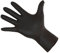 Kerbl 15322 Nitrile Lang Schwarz Einmalhandschuhe, 30cm Länge, L, 50 Stück
