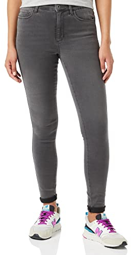 ONLY Damen Onlroyal High Dnm Bj312 Noos Skinny Jeans, Grau (Dark Grey Denim), XS 32L EU