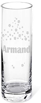 Vase graviert mit Vornamen – personalisierte Vase für Hochzeit 26,5 cm – Geschenk zum Muttertag, zur Hochzeit – personalisiertes Geschenk