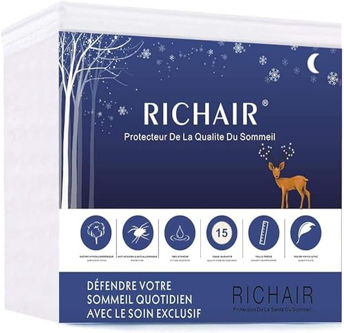 RICHAIR Wasserdichter Matratzenschoner 80x160cm weiß, matratze Topper Spannbettlaken Matratzenauflage Atmungsaktiv nässeschutz Matratzenschutz Spannbetttuch Baby Bett Topper matratzenbezug