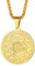 FaithHeart Edelstahl 18k vergolete Halskette mit Anhänger Engel Herren Halskette mit Geschenkebox und Beutel für Männer