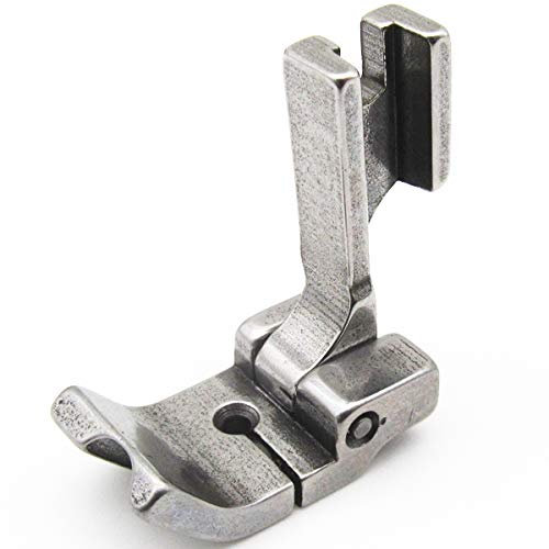 CKPSMS Brand-1 Pièce #P69RH Pied passepoil droit à charnière haute compatible avec/remplacement pour machines à coudre industrielles à aiguille unique de marque JUKI Marque Brother Singer Marque