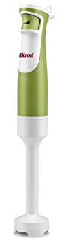 Girmi MX37 Mixer ad Immersione, Presa Ergonomica, Comando Feelspeed, 4 Lame, 500W, Verde