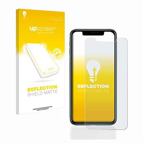 upscreen Anti-Glare Screen Protector compatible with Apple iPhone 11 Pro Max – Protection Film Matte