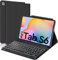 IVEOPPE Funda Teclado Samsung Galaxy S6 Lite 10.4 2024/2022/2020, Cover Teclado Español Ñ Retroiluminados Bluetooth Desmontable para Samsung Tab S6 Lite (SM-P620/P625/P610/P615/P613/P619), Negro
