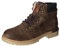 MUSTANG Damen 4142-602 Stiefelette Derby Stiefel, Kaffee, 43 EU