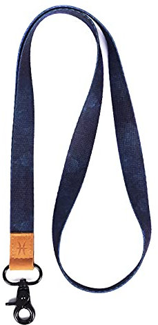 HEZEN Coole Lanyards, Halsband-Schlüsselanhänger, Hals-Lanyards für Schlüssel, Brieftaschen und Ausweishalter (Design I)