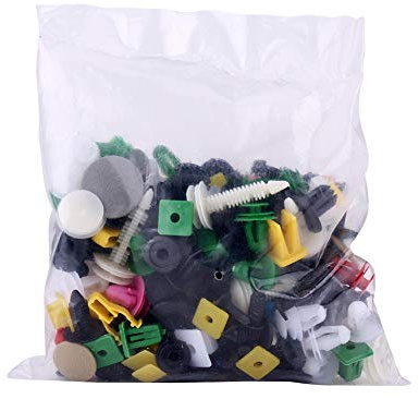 200 Stück Befestigungsclips Auto Befestigung Clips, Car Retainer Kit Karosserie Kunststoffnieten Befestigungssatz Türverkleidung Nylon Stoßstange Spreiznieten Klammern Innenverkleidung Clips