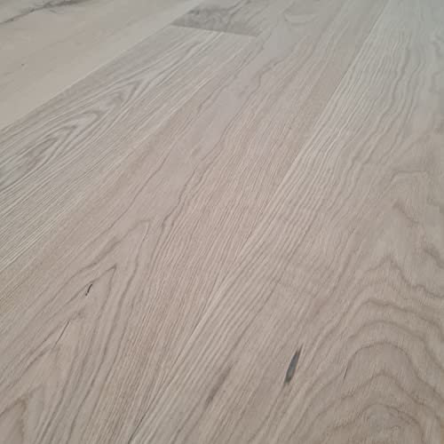TRECOR® Parkettboden Eiche Rustikal Landhausdiele gefast weiß endgeölt Välinge 5G Klicksystem, Format: 1900 x 190 x 14 mm (Parkettboden | 1m², Eiche weiß geölt)