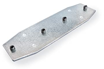 Market-Alley Vorhangschiene Aluminium Weiß Gardinenschiene ; 2-/ 3-/ 4-läufig ; 120cm-600cm. Für Kräuselband Gardinen oder Schiebevorhang (nur Schienenverbinder)